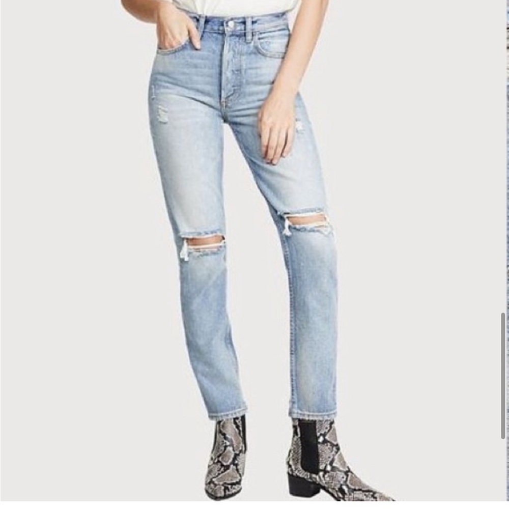 BRAND NEW boyish jeans denim in style Billy easy rider 24 skinny high-rise